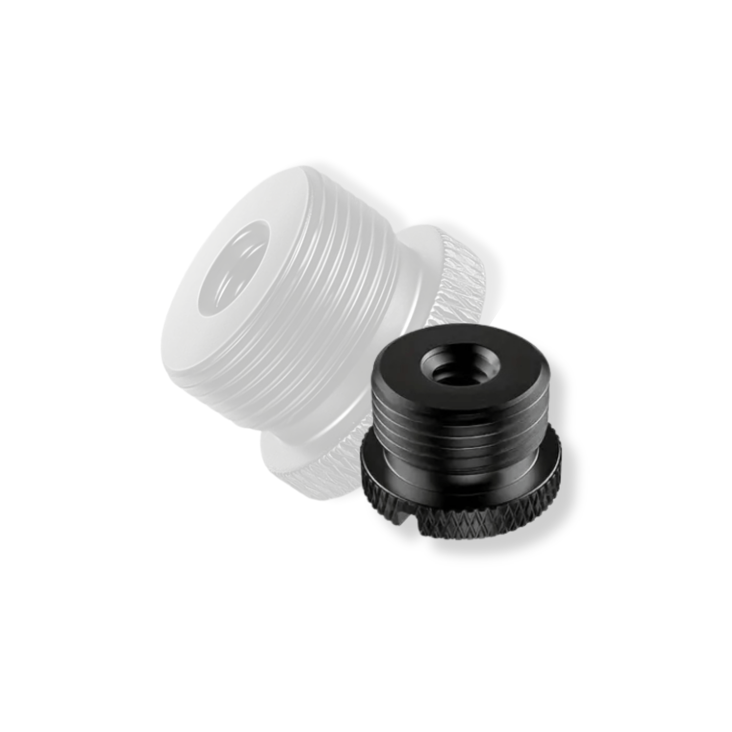 Adaptor din Aluminiu, Filet Mama 1/4" la Filet Tata 5/8" pentru Stativ Microfon, Trepied Camera, Echipamente Audio Foto - imagine 5